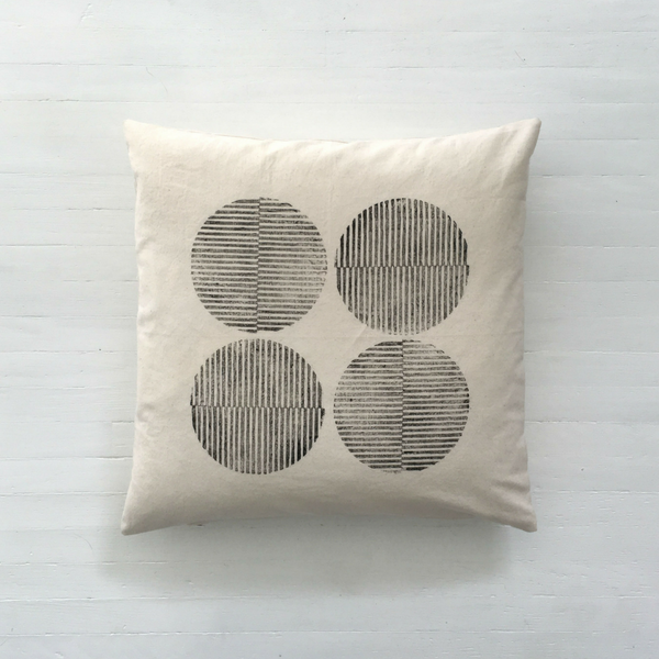 Circle Print Cushion Cover